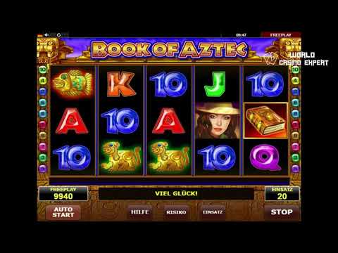 Video Übersicht Spielautomat Online Book of Aztec