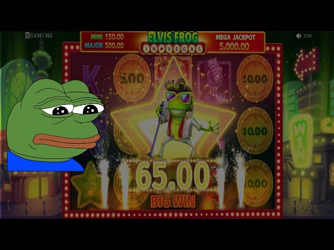 Video Übersicht Spielautomat Online Elvis Frog In Vegas
